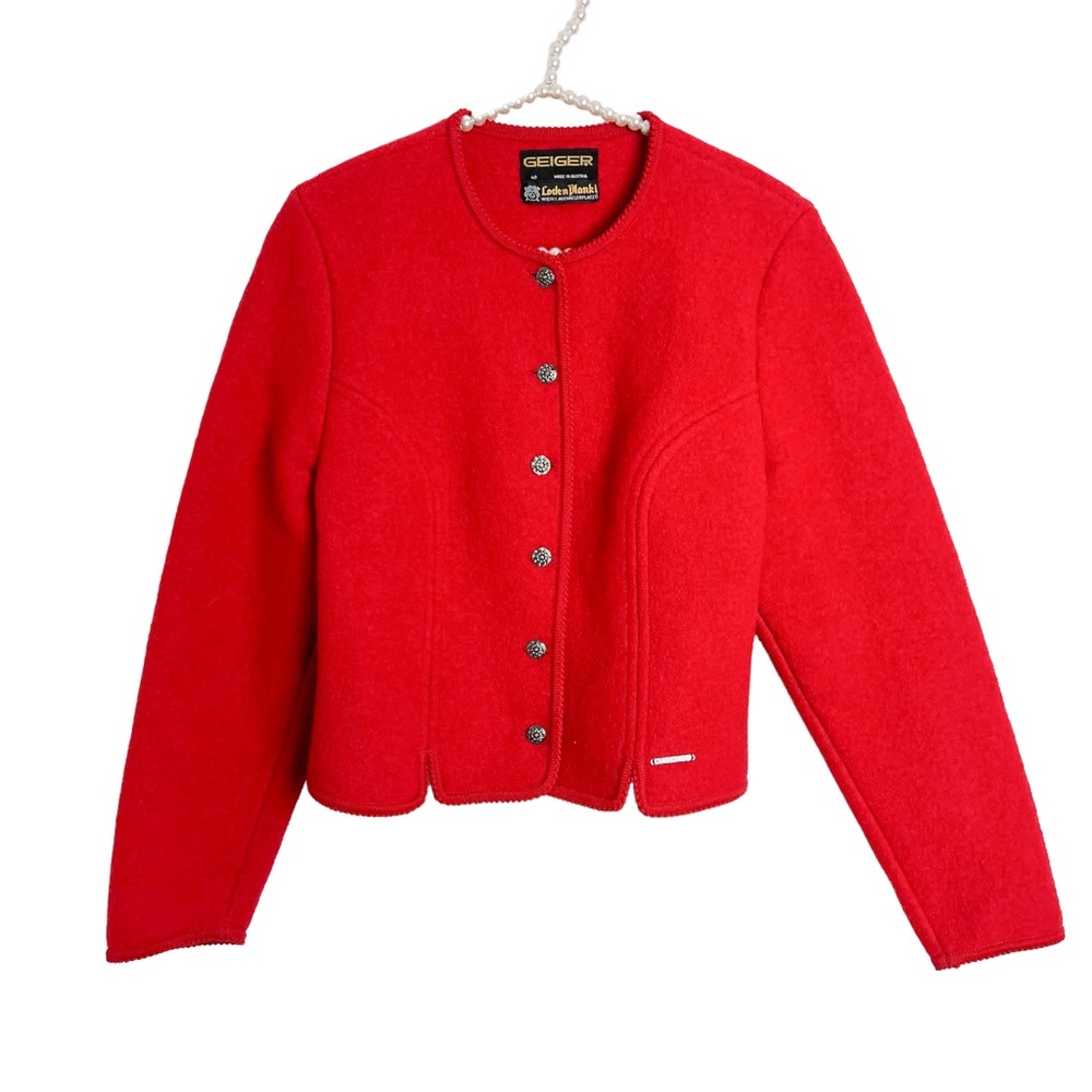 GEIGER AUSTRIA Boiled Wool Jacket